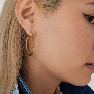 Mejuri Gold Vermeil Oversize Hoops